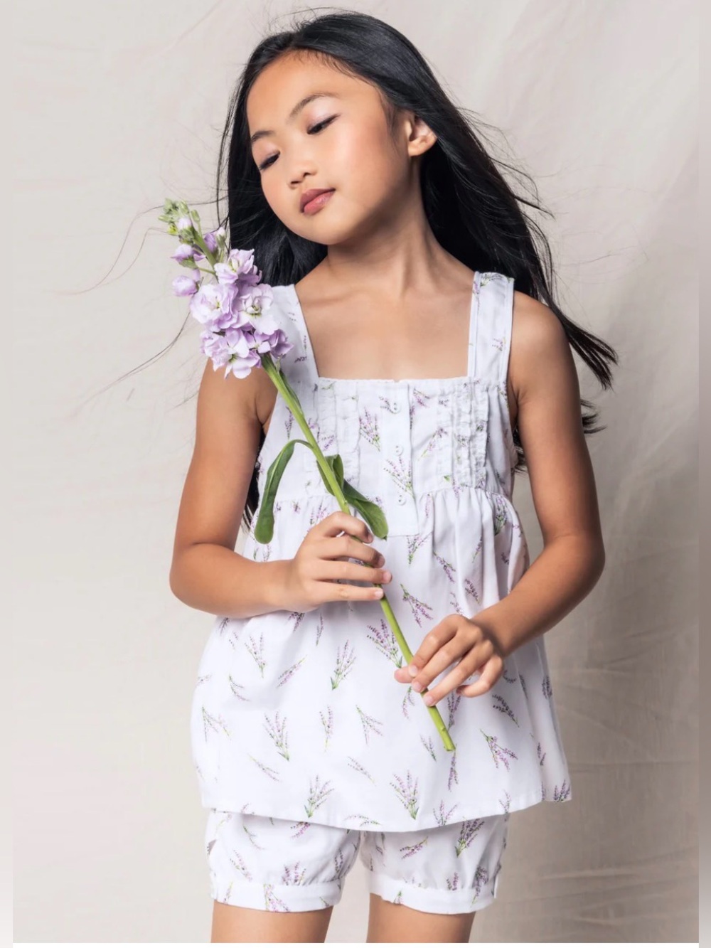PETITE PLUME Fields of Provence Charlotte Short Set - 6-12M